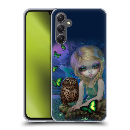 Strangeling Fairy Art Summer with Owl Soft Gel Case for Samsung Galaxy A34 5G