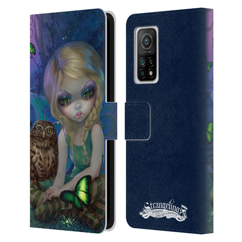 Strangeling Fairy Art Summer with Owl Leather Book Wallet Case Cover For Xiaomi Mi 10T 5G
