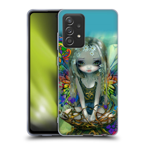 Strangeling Fairy Art Rainbow Winged Soft Gel Case for Samsung Galaxy A52 / A52s / 5G (2021)