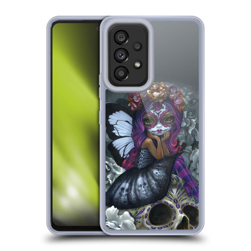 Strangeling Fairy Art Day of Dead Skull Soft Gel Case for Samsung Galaxy A53 5G (2022)