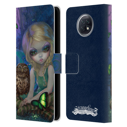 Strangeling Fairy Art Summer with Owl Leather Book Wallet Case Cover For Xiaomi Redmi Note 9T 5G
