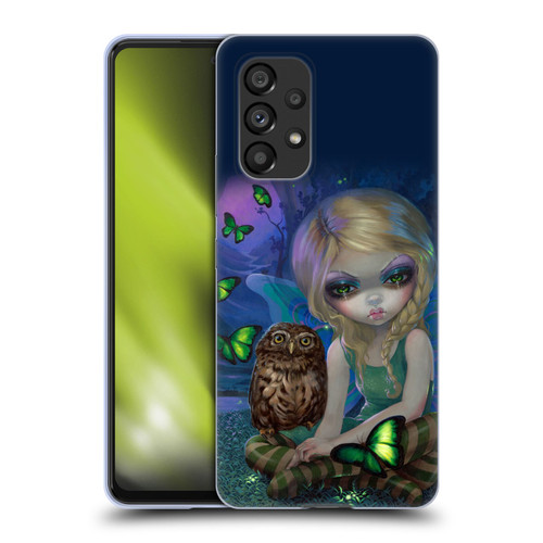 Strangeling Fairy Art Summer with Owl Soft Gel Case for Samsung Galaxy A53 5G (2022)