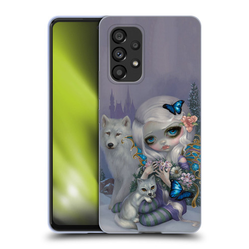 Strangeling Fairy Art Winter with Wolf Soft Gel Case for Samsung Galaxy A53 5G (2022)