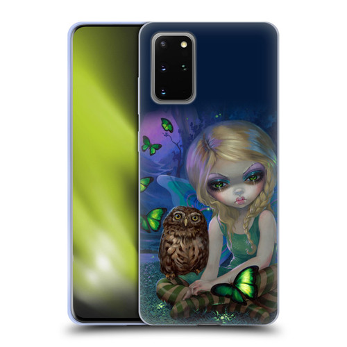 Strangeling Fairy Art Summer with Owl Soft Gel Case for Samsung Galaxy S20+ / S20+ 5G