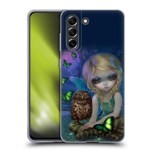 Strangeling Fairy Art Summer with Owl Soft Gel Case for Samsung Galaxy S21 FE 5G