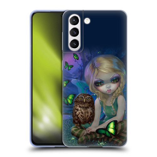 Strangeling Fairy Art Summer with Owl Soft Gel Case for Samsung Galaxy S21 5G