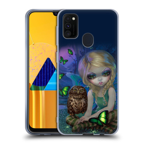 Strangeling Fairy Art Summer with Owl Soft Gel Case for Samsung Galaxy M30s (2019)/M21 (2020)