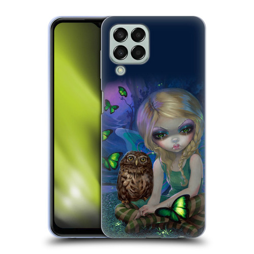 Strangeling Fairy Art Summer with Owl Soft Gel Case for Samsung Galaxy M33 (2022)