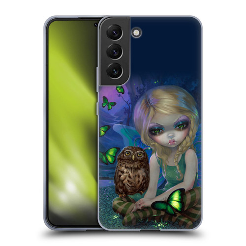Strangeling Fairy Art Summer with Owl Soft Gel Case for Samsung Galaxy S22+ 5G