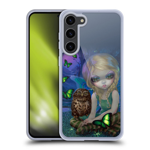 Strangeling Fairy Art Summer with Owl Soft Gel Case for Samsung Galaxy S23+ 5G