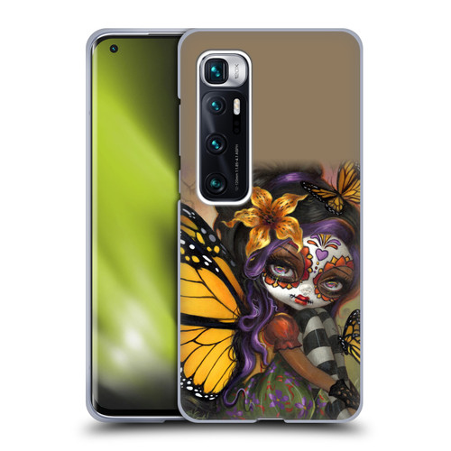 Strangeling Fairy Art Day of Dead Butterfly Soft Gel Case for Xiaomi Mi 10 Ultra 5G