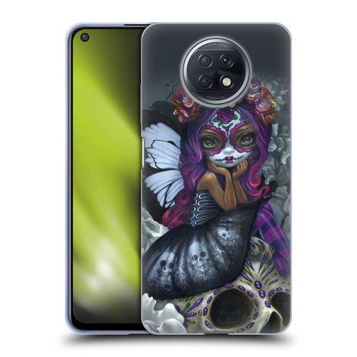 Strangeling Fairy Art Day of Dead Skull Soft Gel Case for Xiaomi Redmi Note 9T 5G