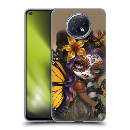 Strangeling Fairy Art Day of Dead Butterfly Soft Gel Case for Xiaomi Redmi Note 9T 5G