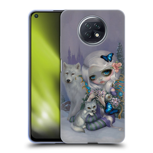 Strangeling Fairy Art Winter with Wolf Soft Gel Case for Xiaomi Redmi Note 9T 5G