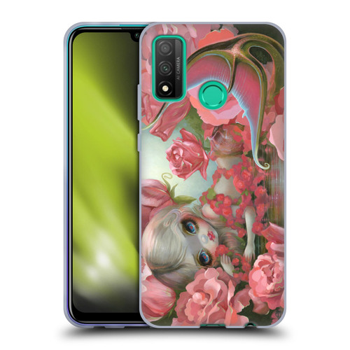 Strangeling Mermaid Roses Soft Gel Case for Huawei P Smart (2020)