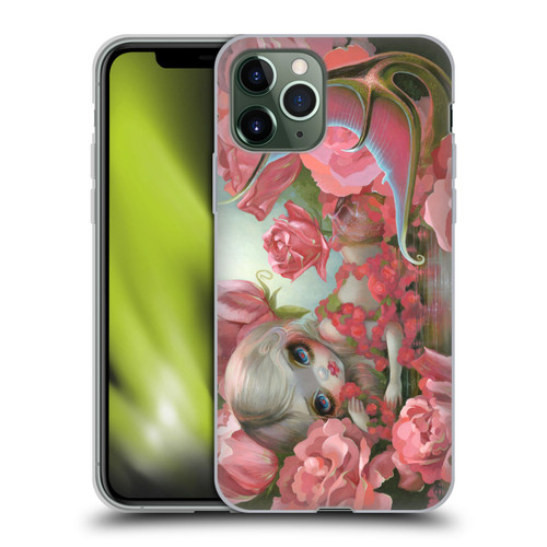 Strangeling Mermaid Roses Soft Gel Case for Apple iPhone 11 Pro