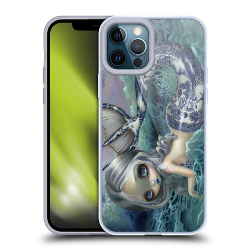 Strangeling Mermaid Blue Willow Tail Soft Gel Case for Apple iPhone 12 Pro Max