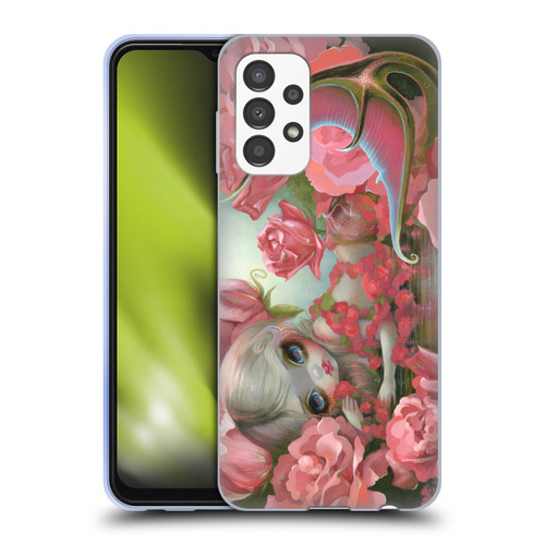 Strangeling Mermaid Roses Soft Gel Case for Samsung Galaxy A13 (2022)