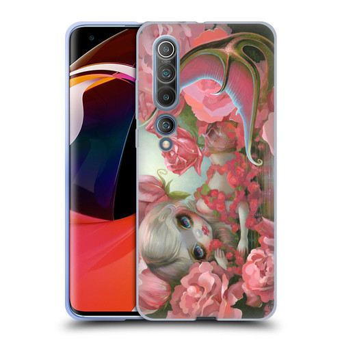 Strangeling Mermaid Roses Soft Gel Case for Xiaomi Mi 10 5G / Mi 10 Pro 5G