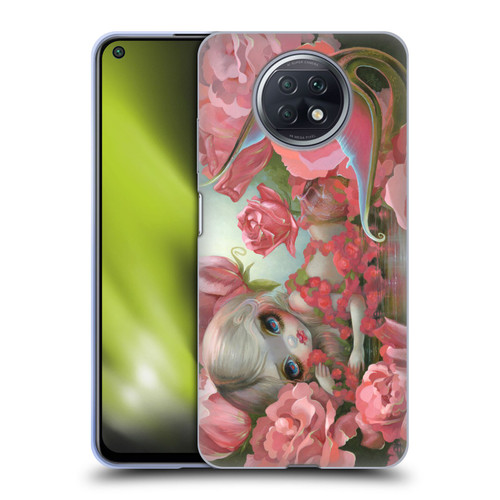 Strangeling Mermaid Roses Soft Gel Case for Xiaomi Redmi Note 9T 5G