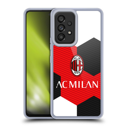 AC Milan Crest Ball Soft Gel Case for Samsung Galaxy A53 5G (2022)