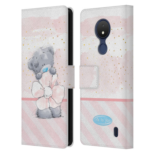 Me To You Everyday Be You Flower Tatty Leather Book Wallet Case Cover For Nokia C21