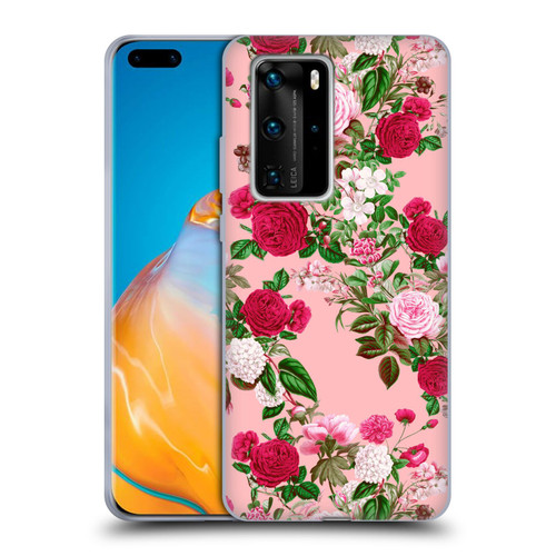 Riza Peker Florals Romance Soft Gel Case for Huawei P40 Pro / P40 Pro Plus 5G