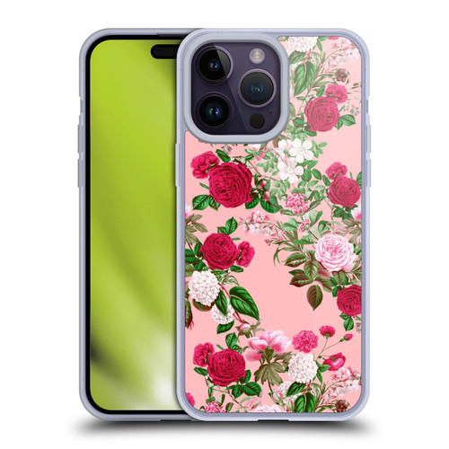 Riza Peker Florals Romance Soft Gel Case for Apple iPhone 14 Pro Max