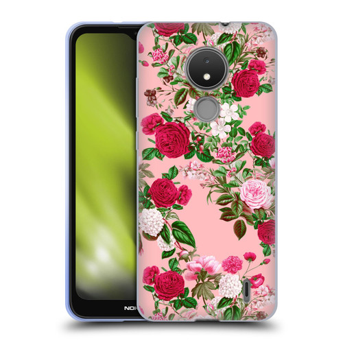 Riza Peker Florals Romance Soft Gel Case for Nokia C21