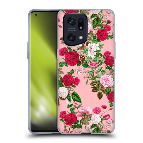 Riza Peker Florals Romance Soft Gel Case for OPPO Find X5 Pro