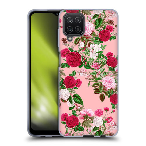 Riza Peker Florals Romance Soft Gel Case for Samsung Galaxy A12 (2020)