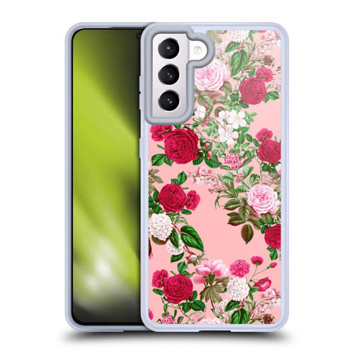Riza Peker Florals Romance Soft Gel Case for Samsung Galaxy S21 5G