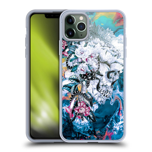 Riza Peker Skulls 9 Memento Mori Soft Gel Case for Apple iPhone 11 Pro Max