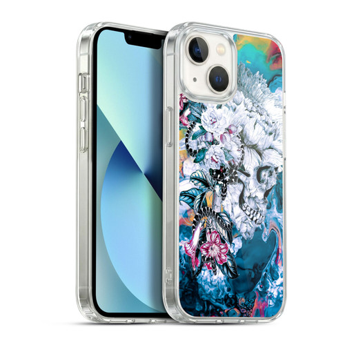 Riza Peker Skulls 9 Memento Mori Soft Gel Case for Apple iPhone 13