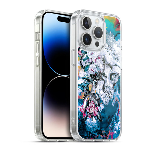Riza Peker Skulls 9 Memento Mori Soft Gel Case for Apple iPhone 14 Pro & MagSafe