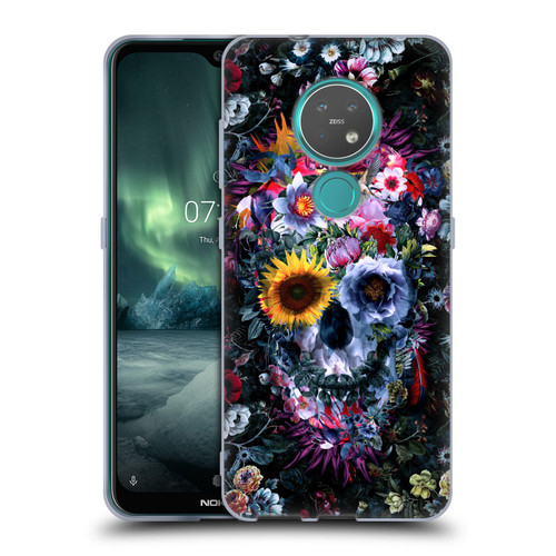 Riza Peker Skulls 9 Skull Soft Gel Case for Nokia 6.2 / 7.2