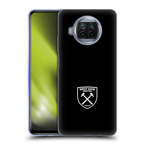 West Ham United FC Crest White Logo Soft Gel Case for Xiaomi Mi 10T Lite 5G
