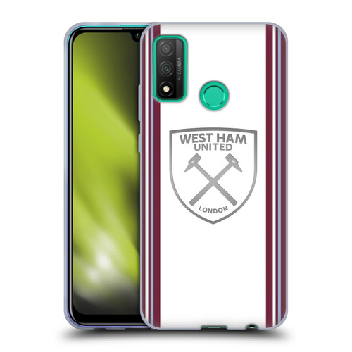 West Ham United FC 2023/24 Crest Kit Away Soft Gel Case for Huawei P Smart (2020)