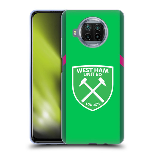 West Ham United FC 2023/24 Crest Kit Home Goalkeeper Soft Gel Case for Xiaomi Mi 10T Lite 5G