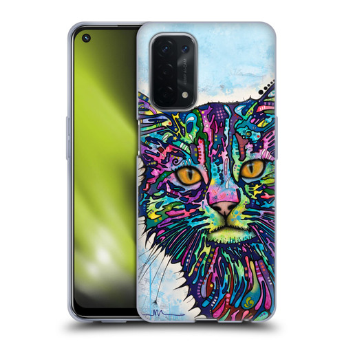 Dean Russo Cats Diligence Soft Gel Case for OPPO A54 5G