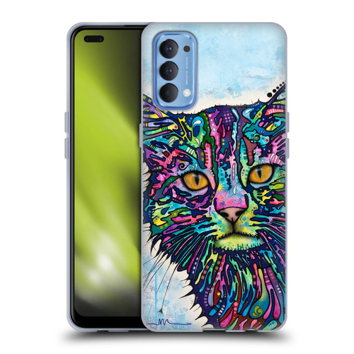 Dean Russo Cats Diligence Soft Gel Case for OPPO Reno 4 5G