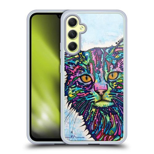 Dean Russo Cats Diligence Soft Gel Case for Samsung Galaxy A34 5G