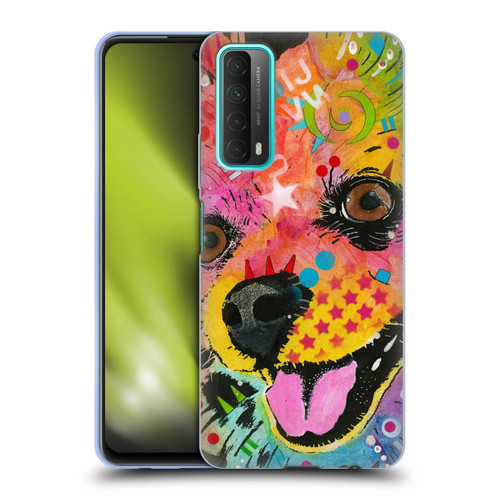Dean Russo Dogs Pomeranian Soft Gel Case for Huawei P Smart (2021)