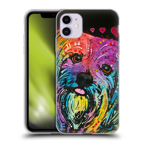 Dean Russo Dogs Yorkie Soft Gel Case for Apple iPhone 11