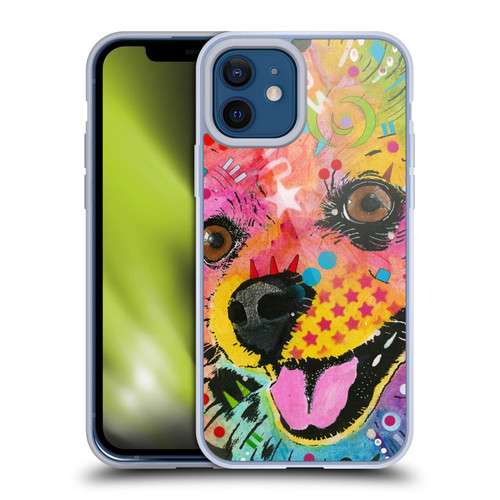 Dean Russo Dogs Pomeranian Soft Gel Case for Apple iPhone 12 / iPhone 12 Pro