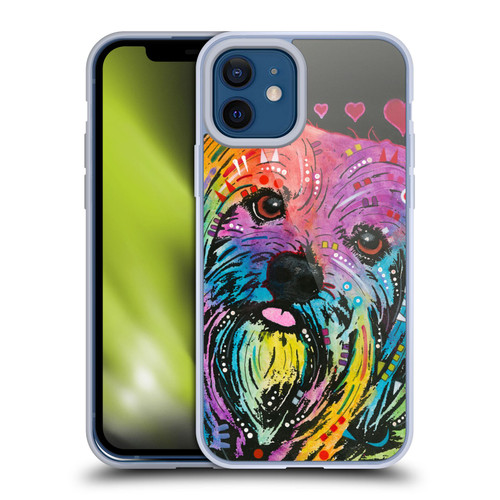 Dean Russo Dogs Yorkie Soft Gel Case for Apple iPhone 12 / iPhone 12 Pro