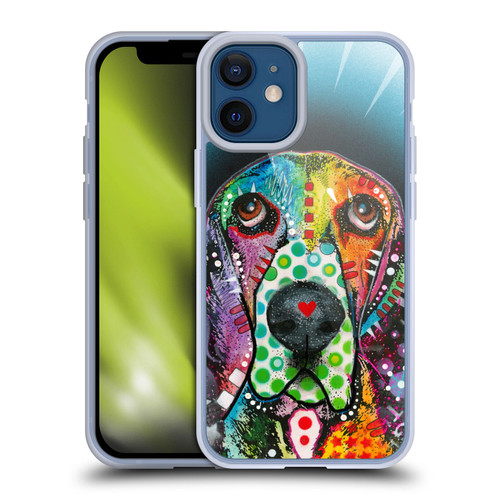 Dean Russo Dogs Hound Soft Gel Case for Apple iPhone 12 Mini