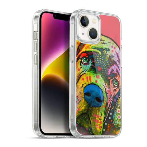Dean Russo Dogs Mastiff Soft Gel Case for Apple iPhone 14