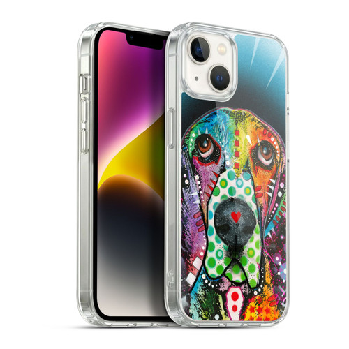 Dean Russo Dogs Hound Soft Gel Case for Apple iPhone 14 Plus
