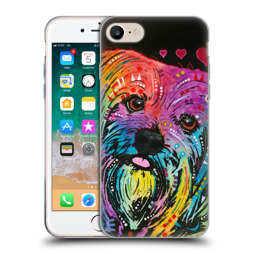 Dean Russo Dogs Yorkie Soft Gel Case for Apple iPhone 7 / 8 / SE 2020 & 2022